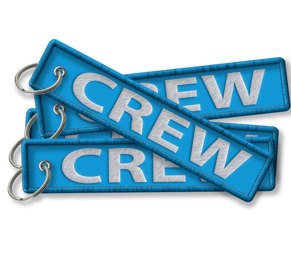 CREW-BagTag-LIGHT BLUE