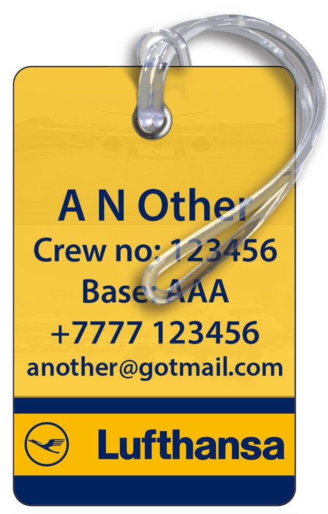 Lufthansa Boeing 737 Portrait