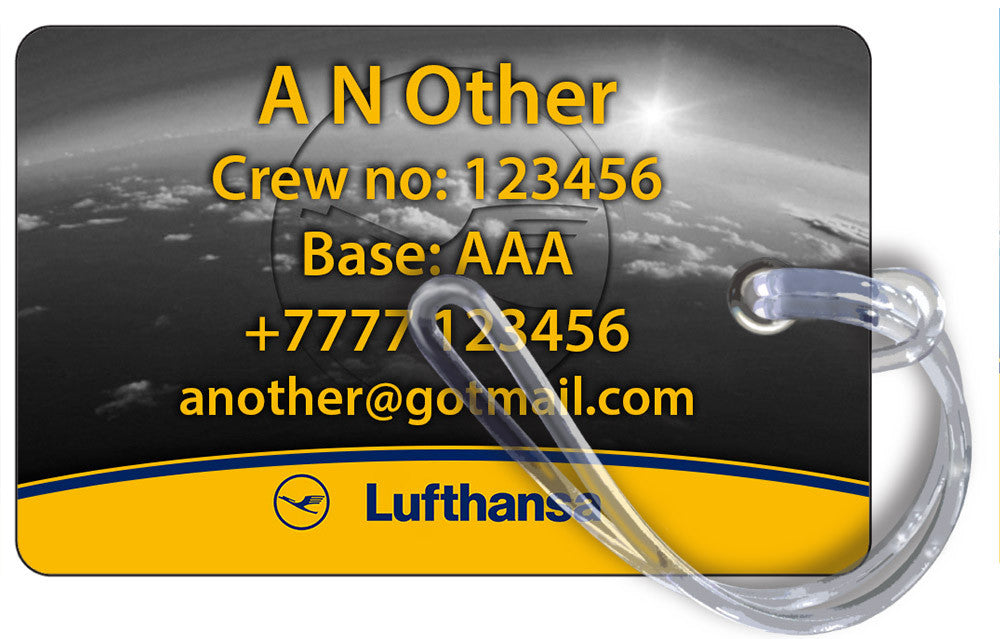 Lufthansa A320 Skyscape