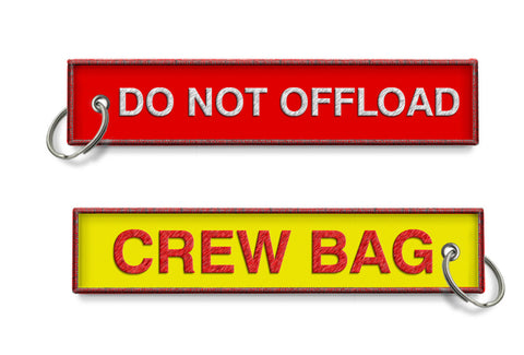 Do Not Offload -Crew Bag Keychain