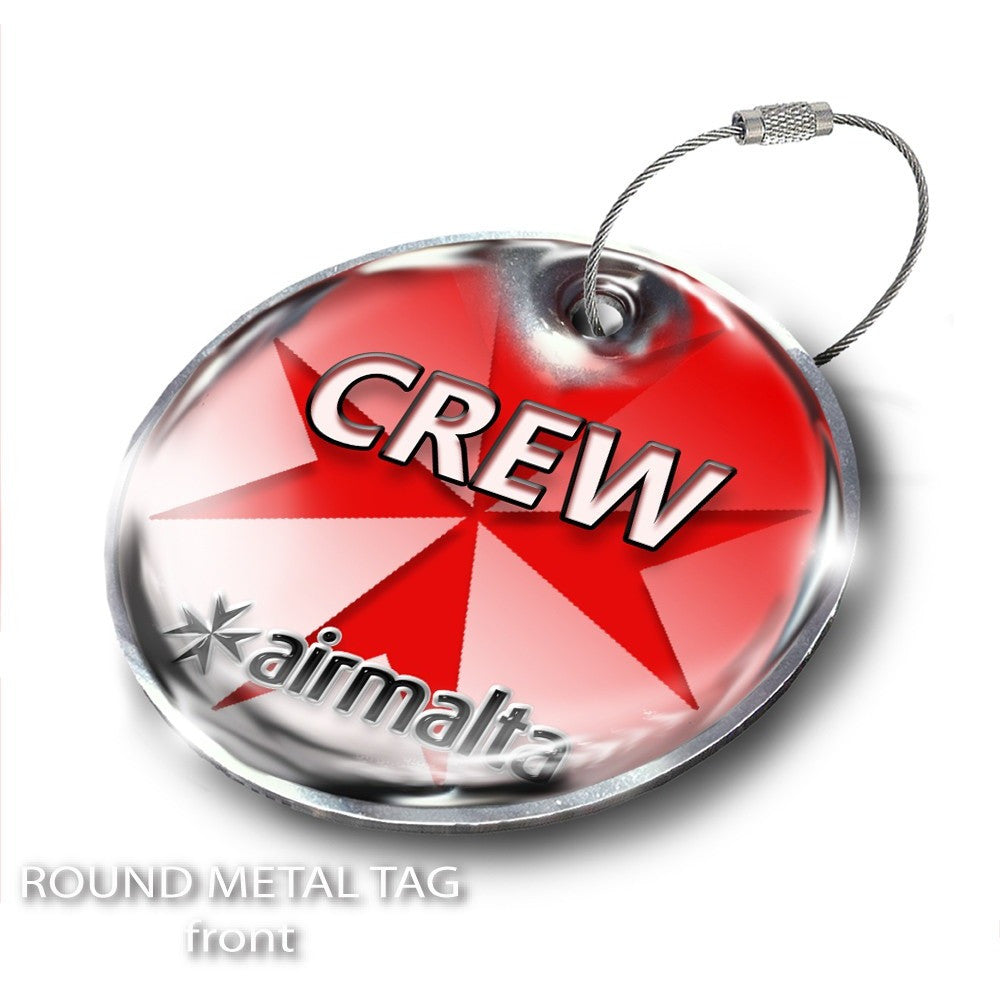 Air Malta Logo Red Background Landscape