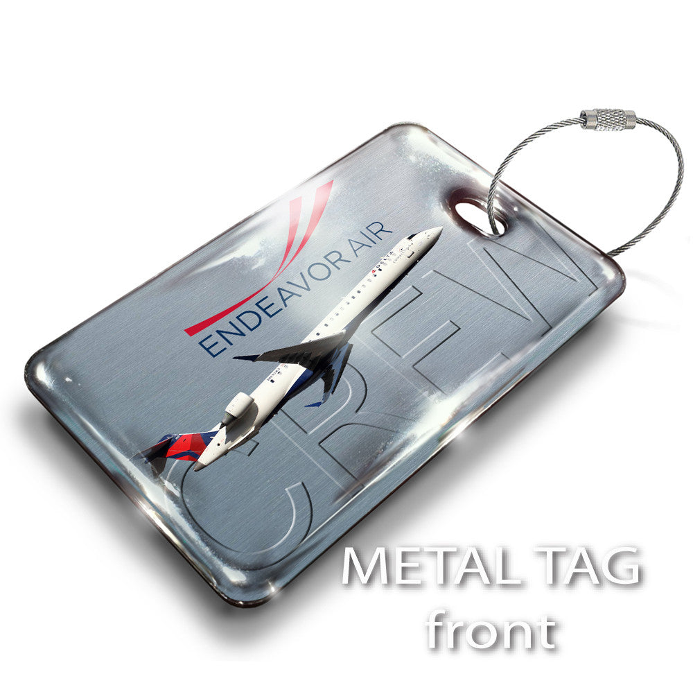 Endeavor Air CRJ900 Silver 1