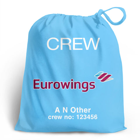 Eurowings Crew Personalised Shoe Bag