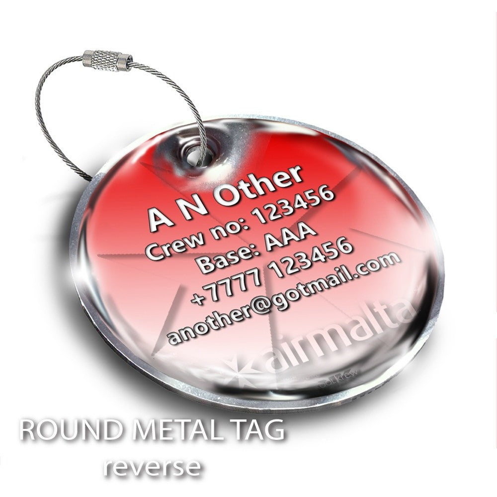 Air Malta Logo Red Background Landscape