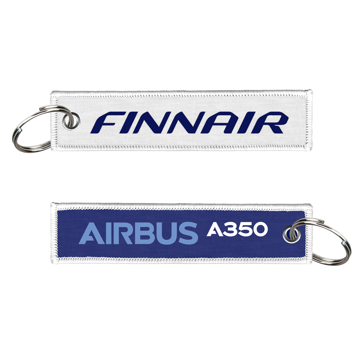 Finnair A350 Woven Keyring