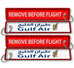 Gulf Air-Remove Before Flight