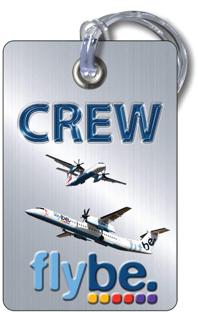 Flybe Bombardier Q400-Silver