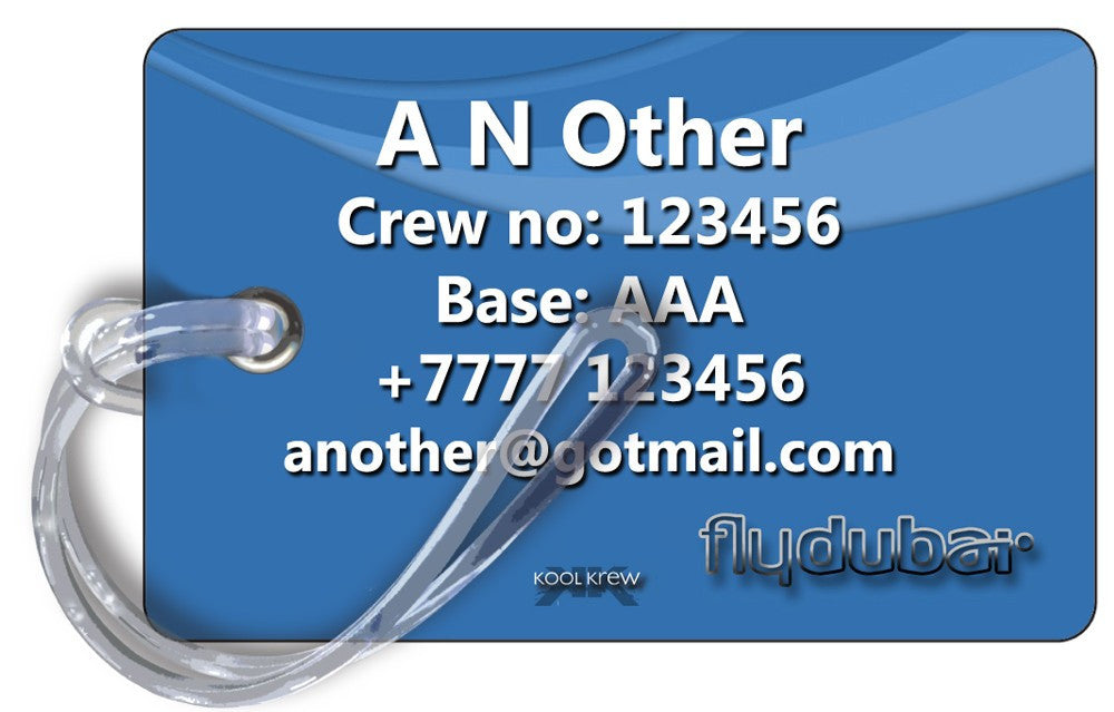 Flydubai Logo Landscape Blue