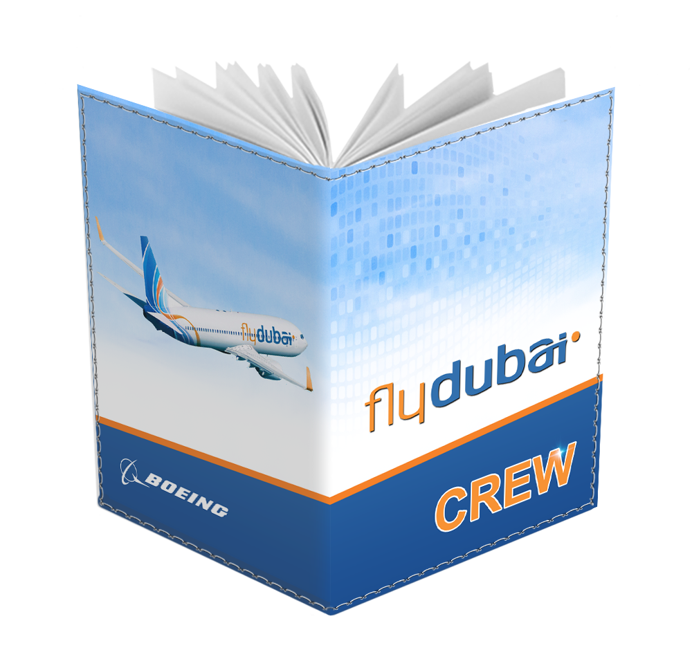 Flydubai Logo Passport Cover