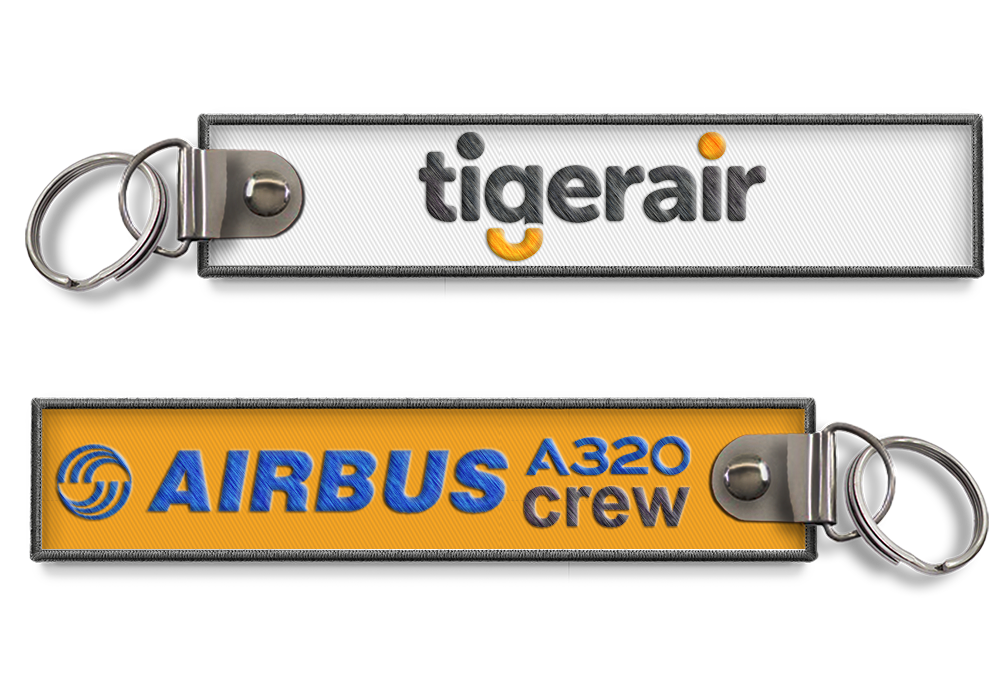 Tiger Airways Crew keychain