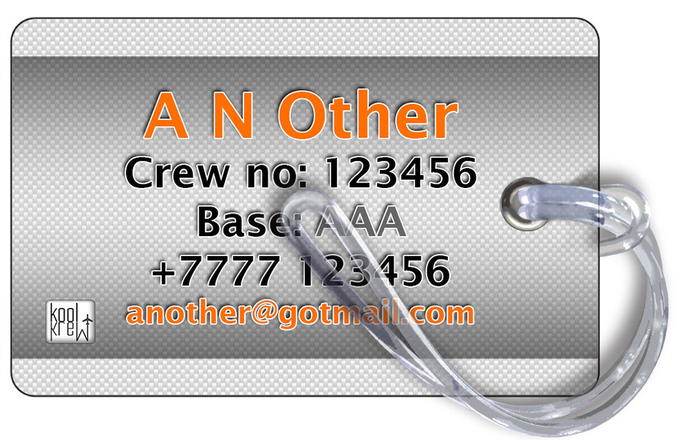 Gol Airlines FLIGHT CREW Tag