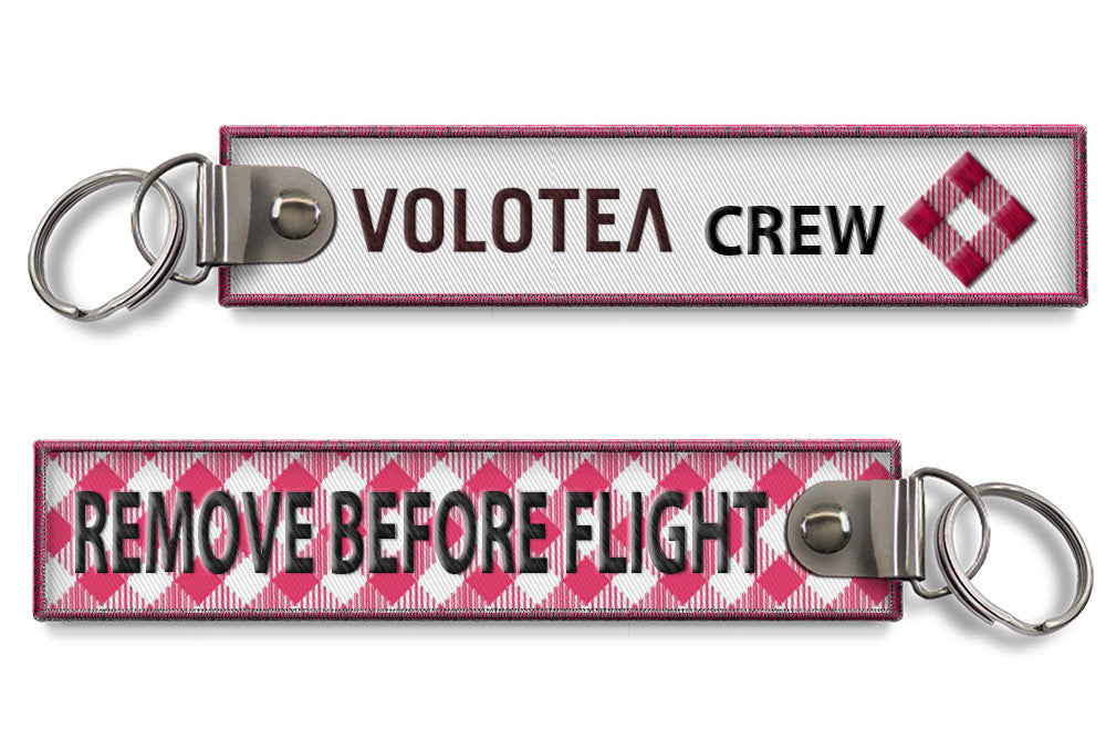 Volotea Remove Before Flight - Keyring