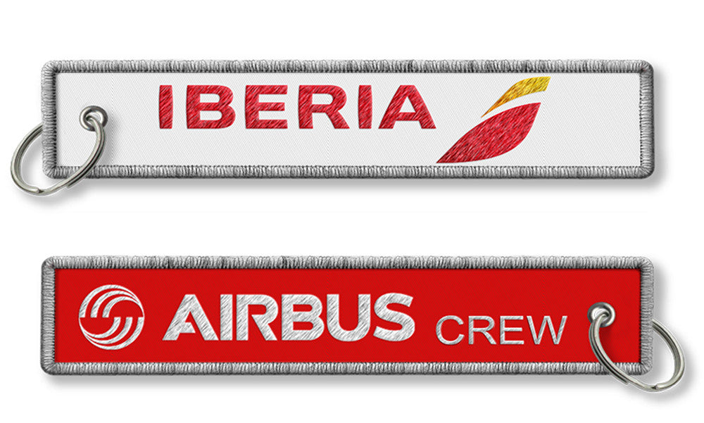 Iberia Airbus Crew - Keyring