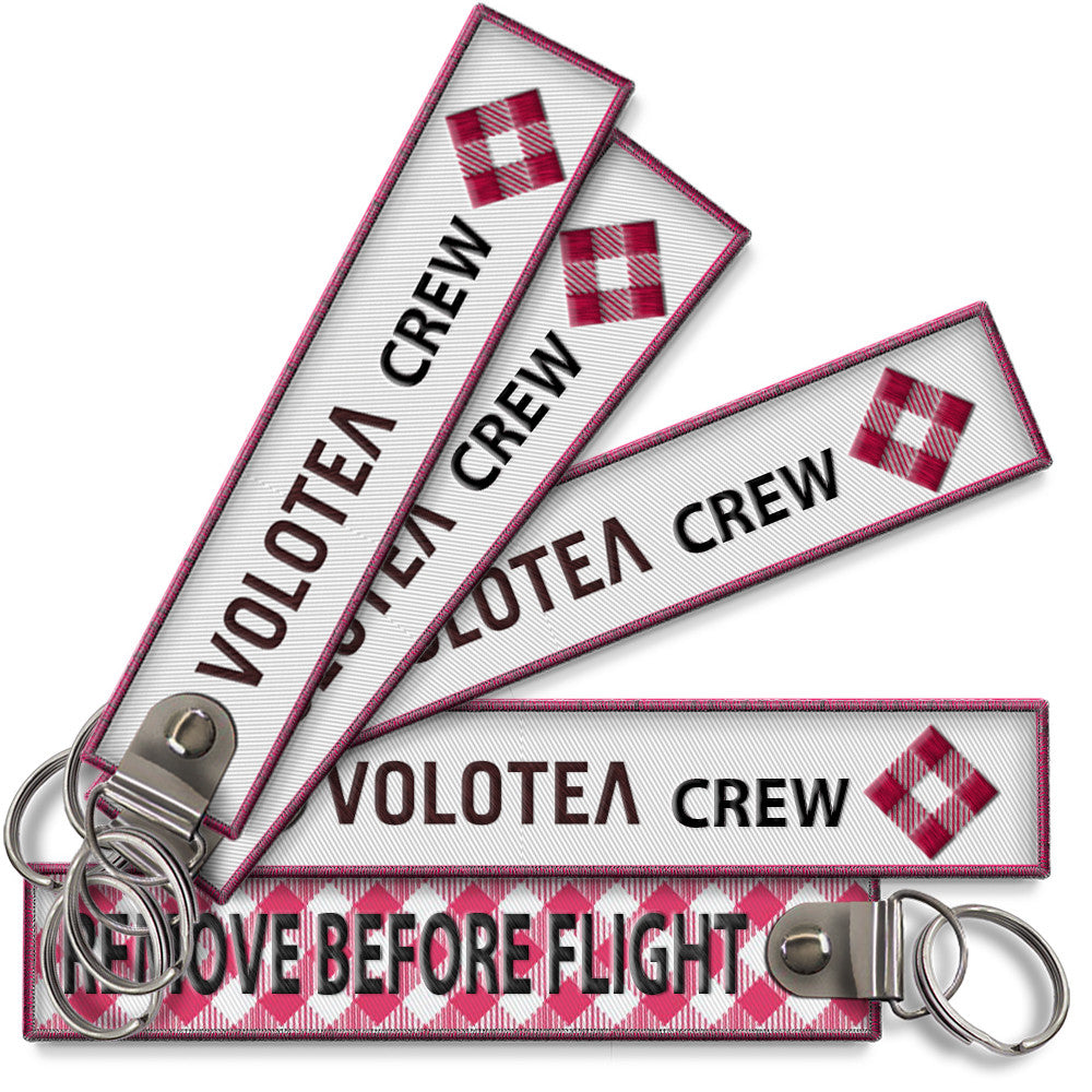 Volotea Remove Before Flight - Keyring