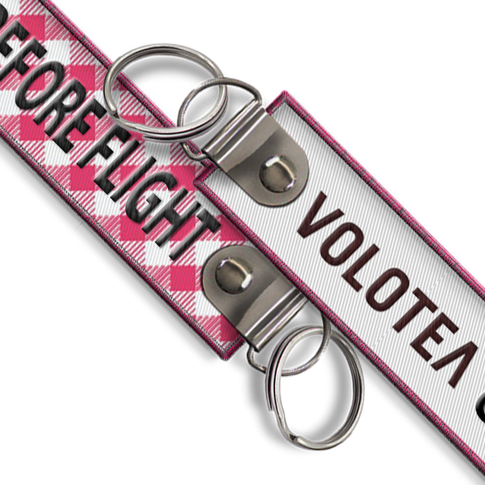 Volotea Remove Before Flight - Keyring