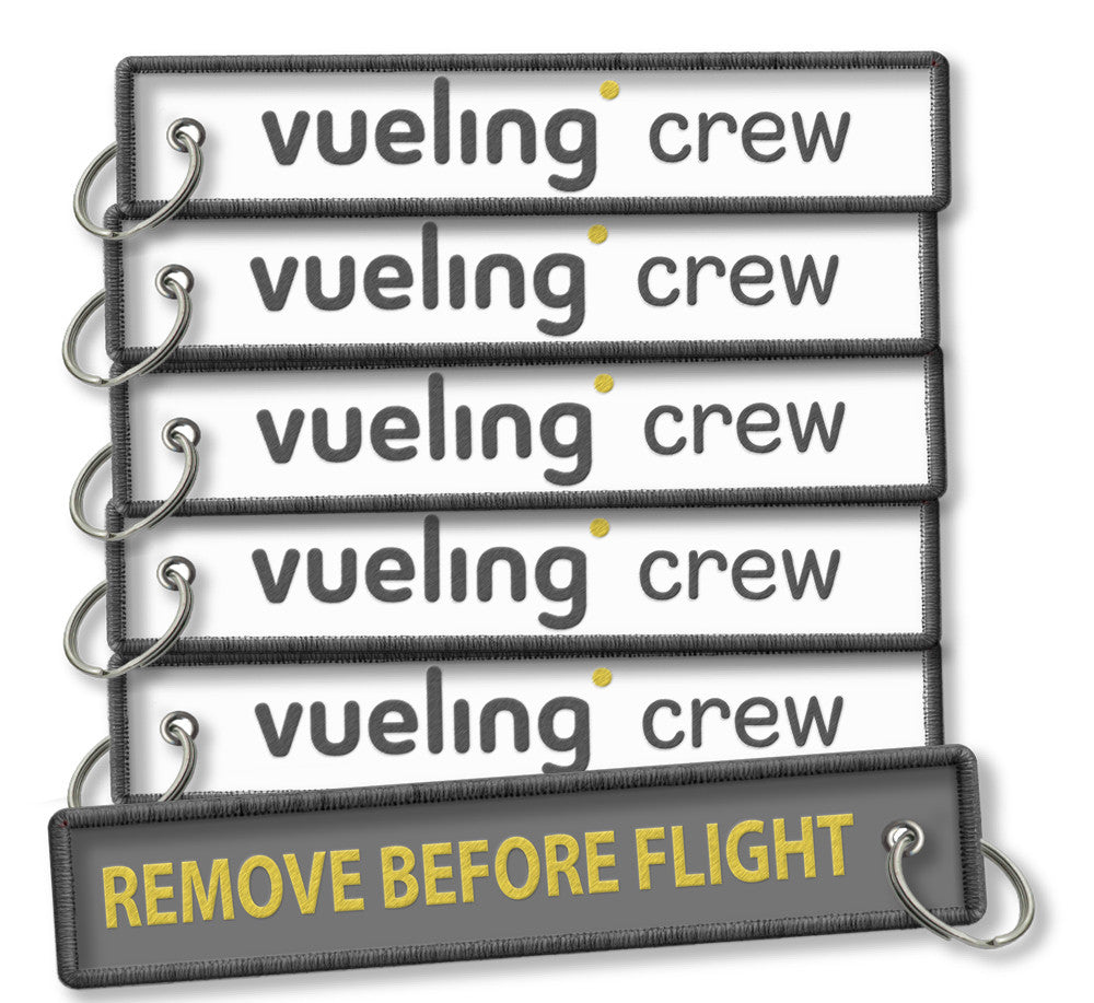 Vueling Remove Before Flight - Keyring