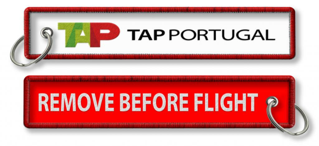 TAP Portugal Remove Before Flight (Old Logo)