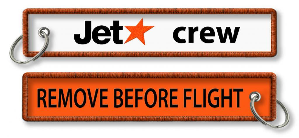 Jetstar Crew Remove Before Flight - Keyring