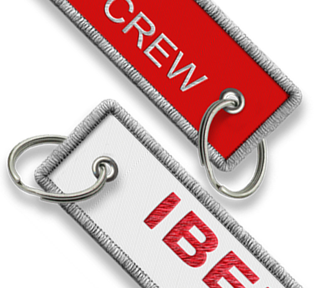 Iberia Airbus Crew keychain