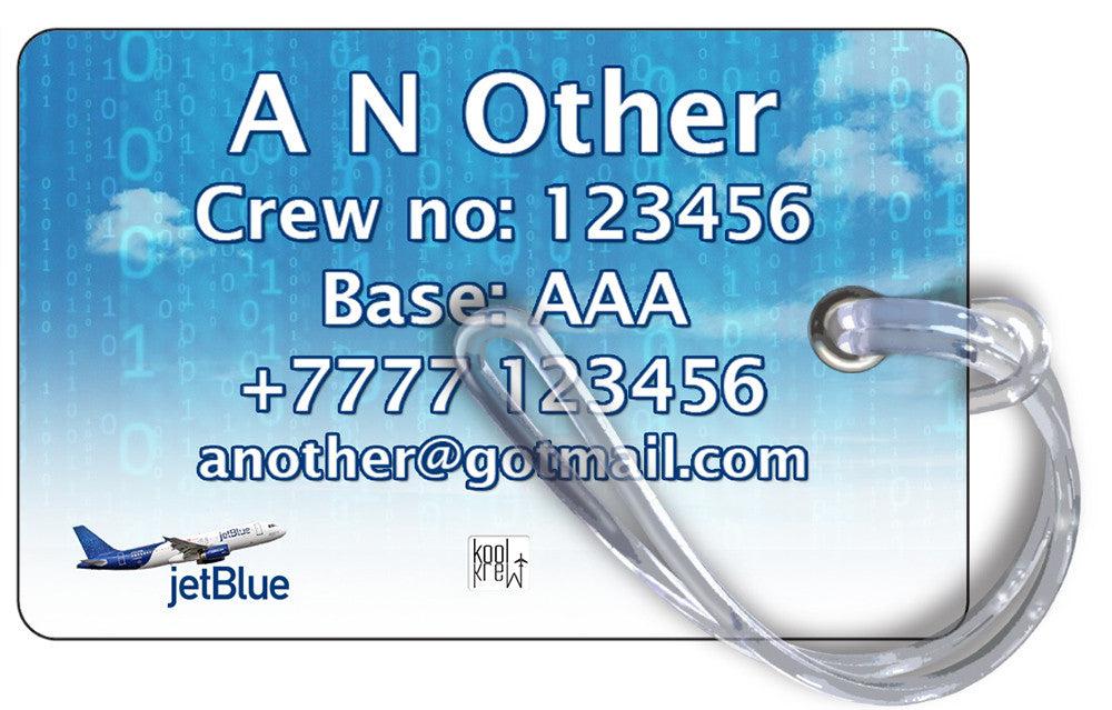 jetBlue A320 Binary Code