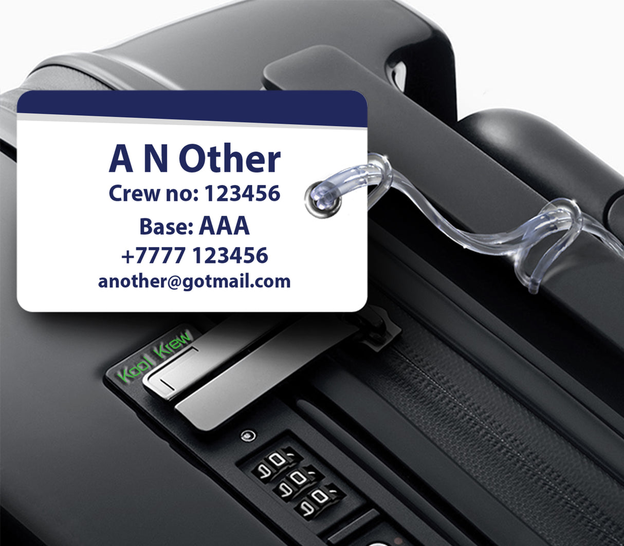 Kuwait Airways Luggage Tag