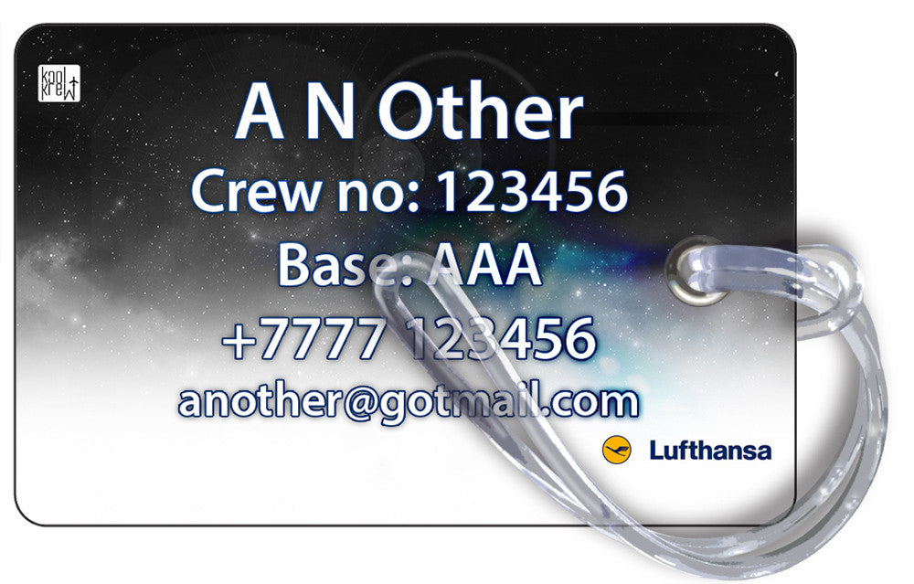Lufthansa A340 Abstract