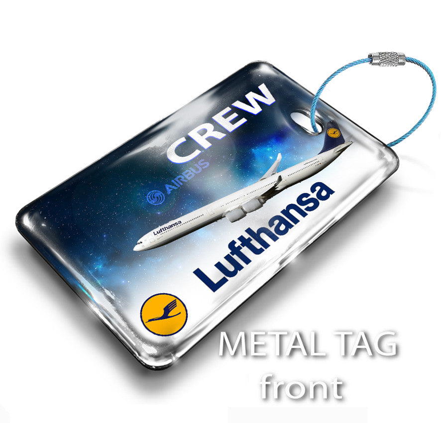 Lufthansa A340 Abstract