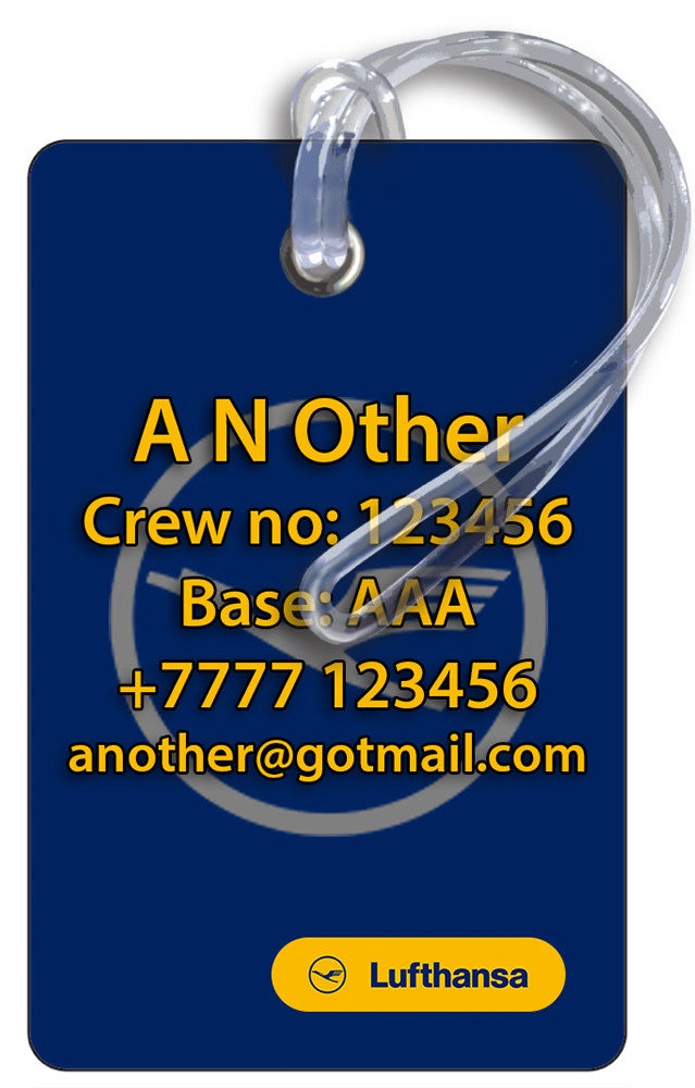 Lufthansa Logo Portrait