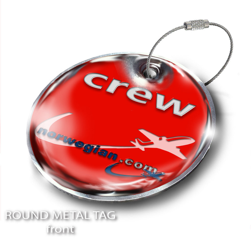 Norwegian Airlines Landscape Red