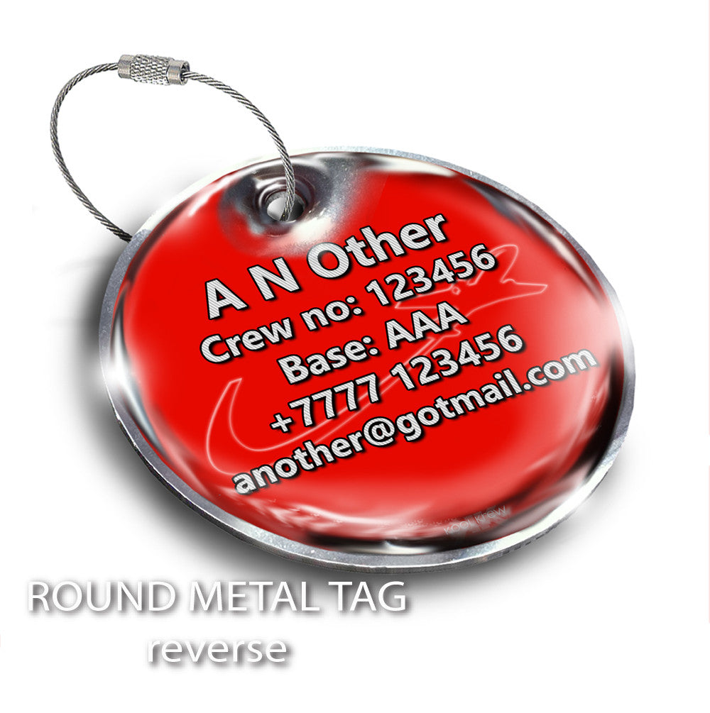 Norwegian Airlines Landscape Red