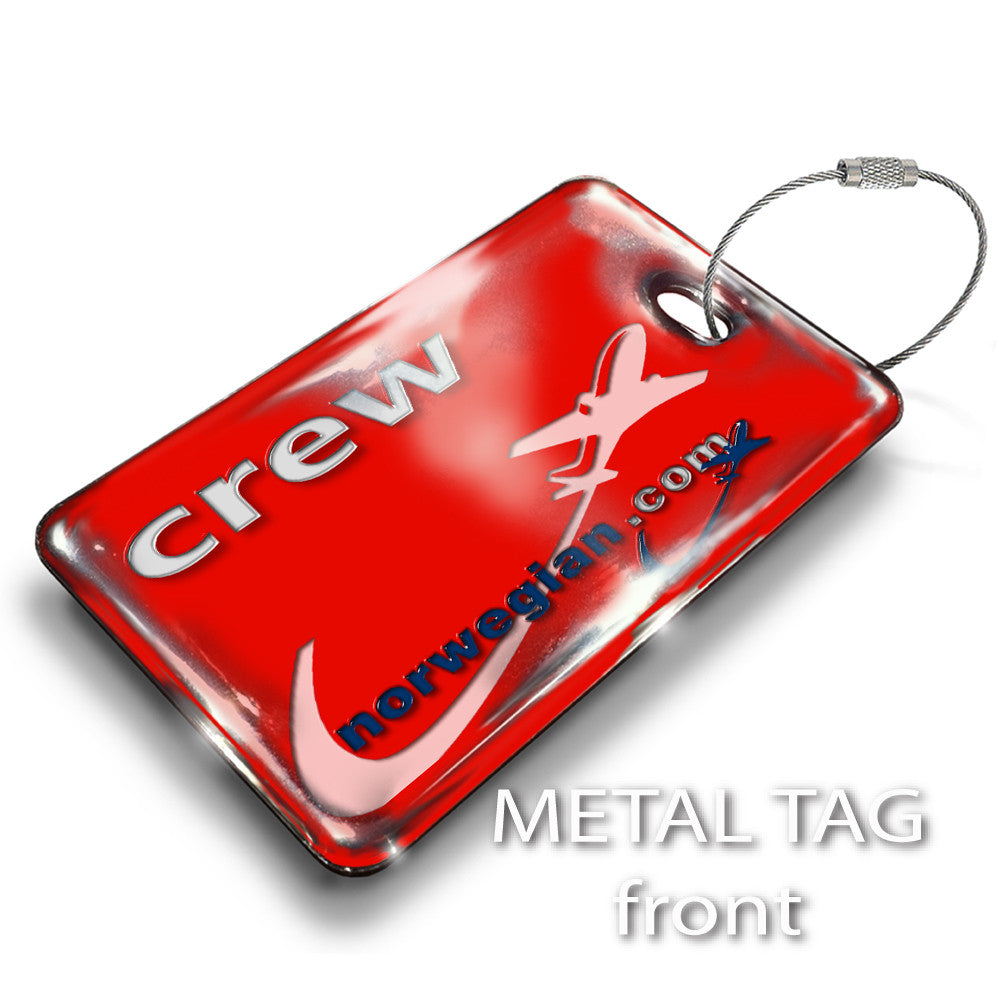 Norwegian Airlines Landscape Red