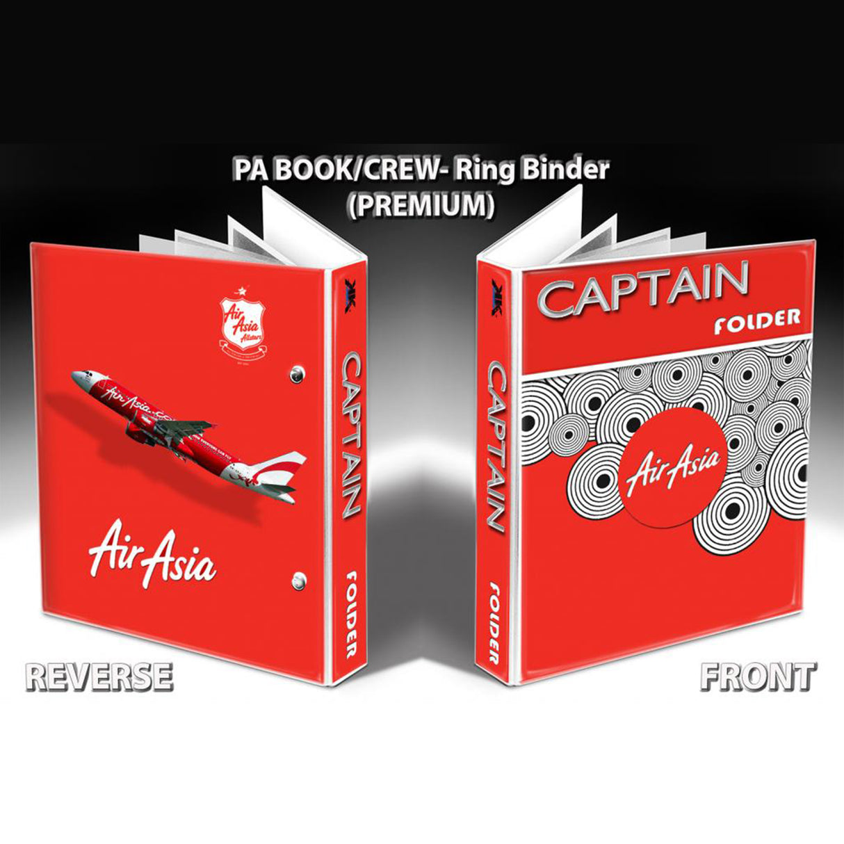 PA BOOK/CREW- Ring Binder(PREMIUM)