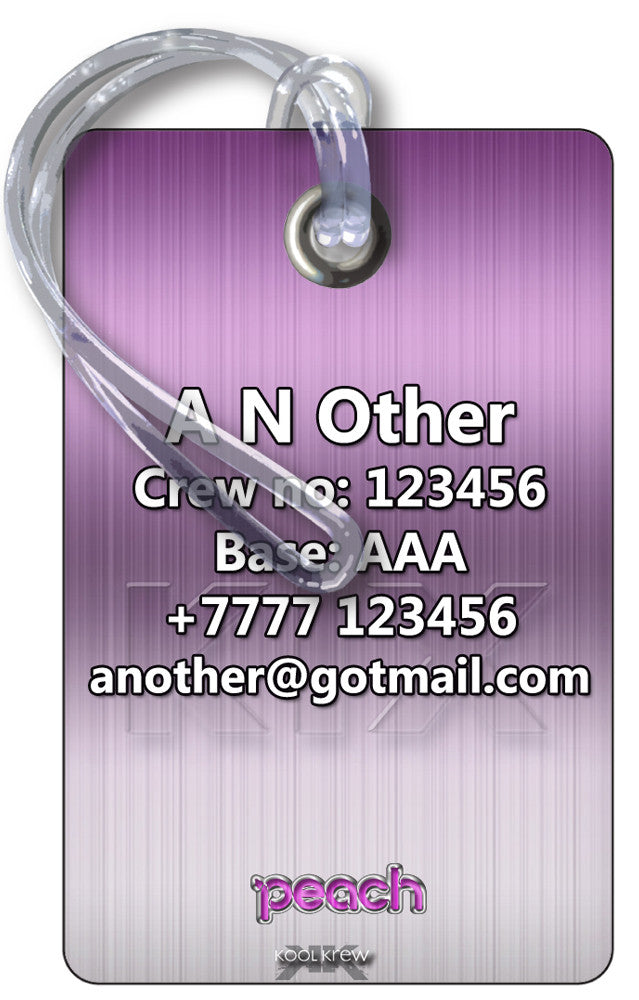 Peach Airlines Base Tag