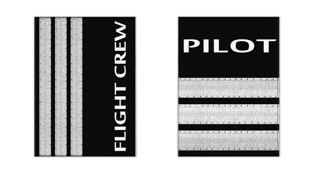 Pilot (3 Bars) WHITE-Passport Cover