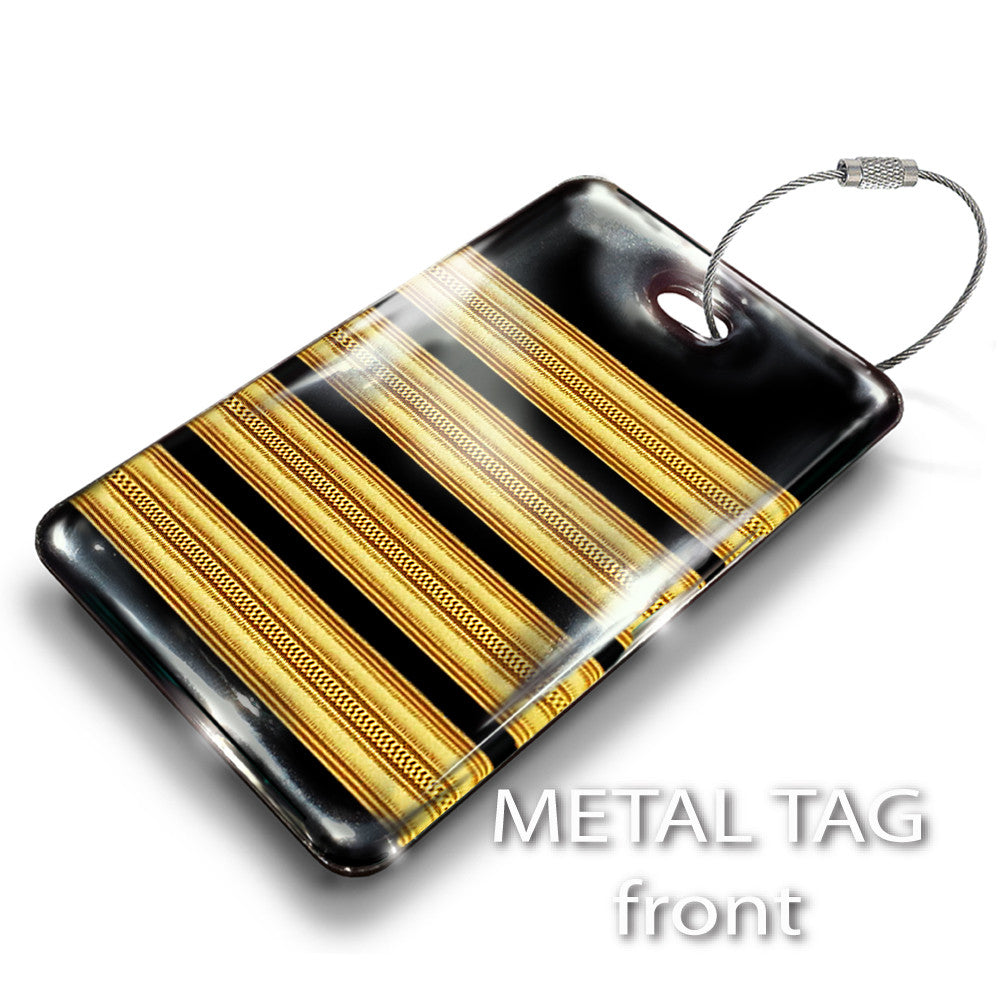 Pilot 4 Bars Crew Tag