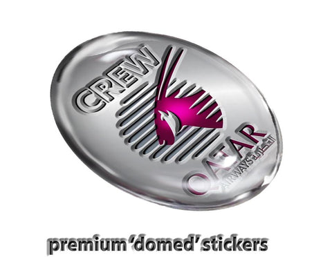 Qatar Airways Logo Stickers-PREMIUM