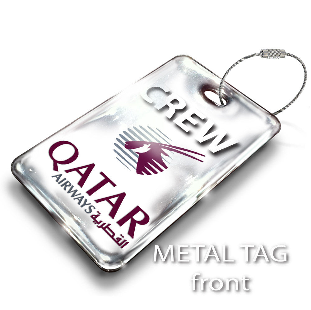 Qatar Airways Portrait WHITE