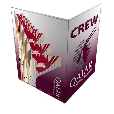 QATAR CREW-Passport Cover