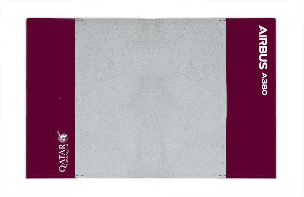 Qatar A380 CREW-Passport Cover