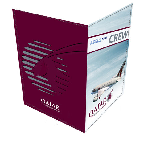 QatarA380 CREW-Passport Cover