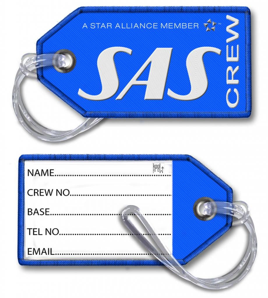 SAS Crew Embroidered Tag (Old Alliance)