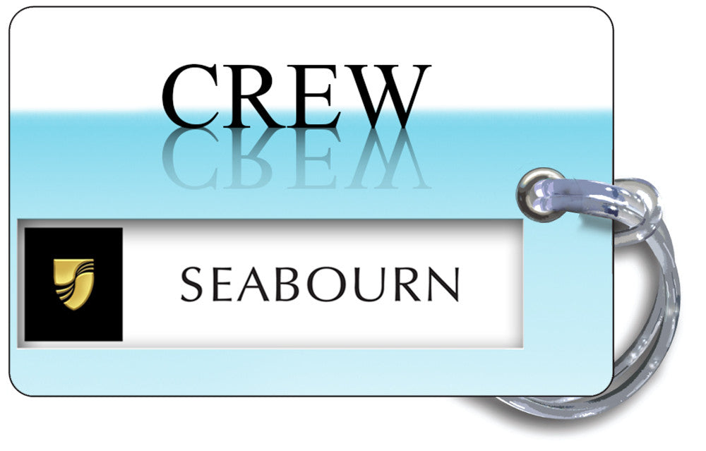 Seabourn Cruise Lines Logo Landscape Aqua Blue