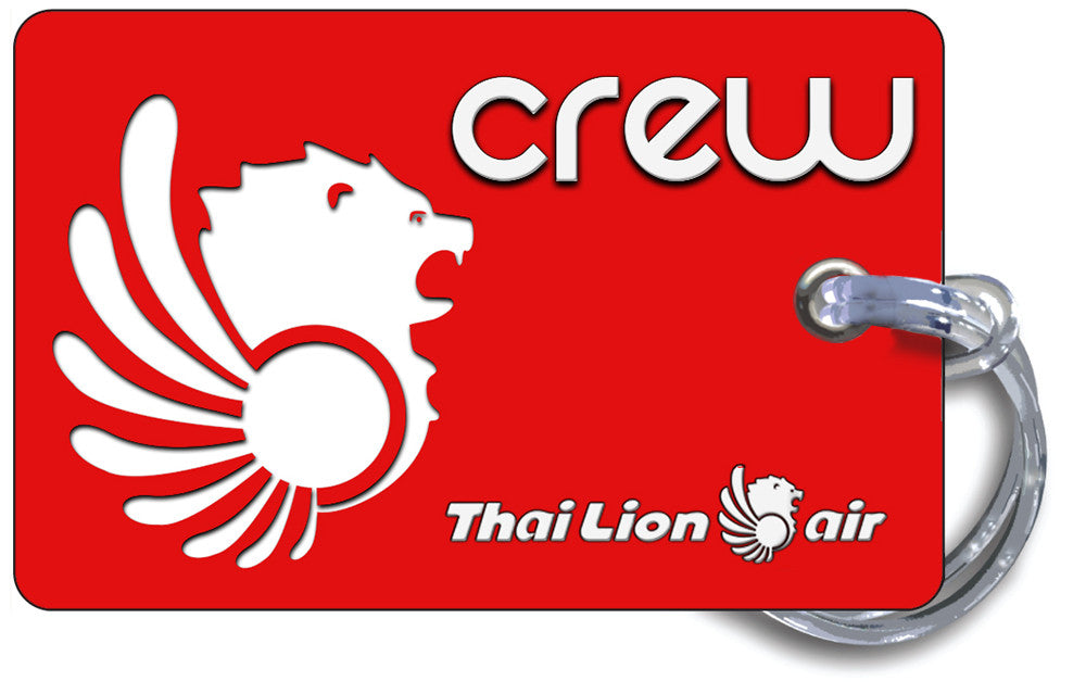 Thai Lion Air Logo Landscape RED