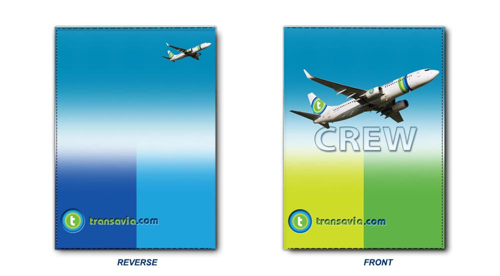 Transavia Airlines B737 CREW -Passport Cover