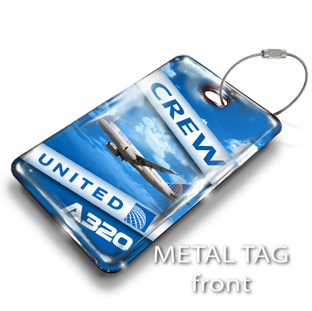 United A320 Portrait