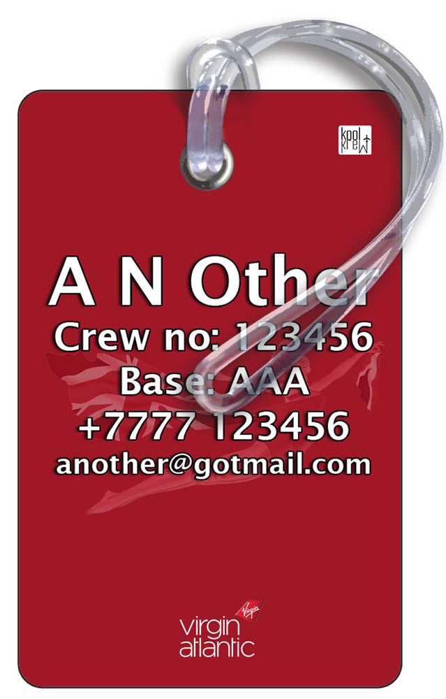 Virgin Atlantic Flying Lady RED