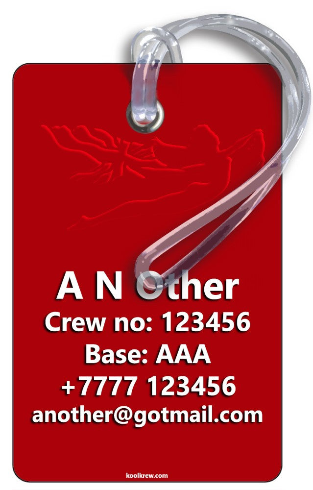 Virgin Atlantic Funny Tag