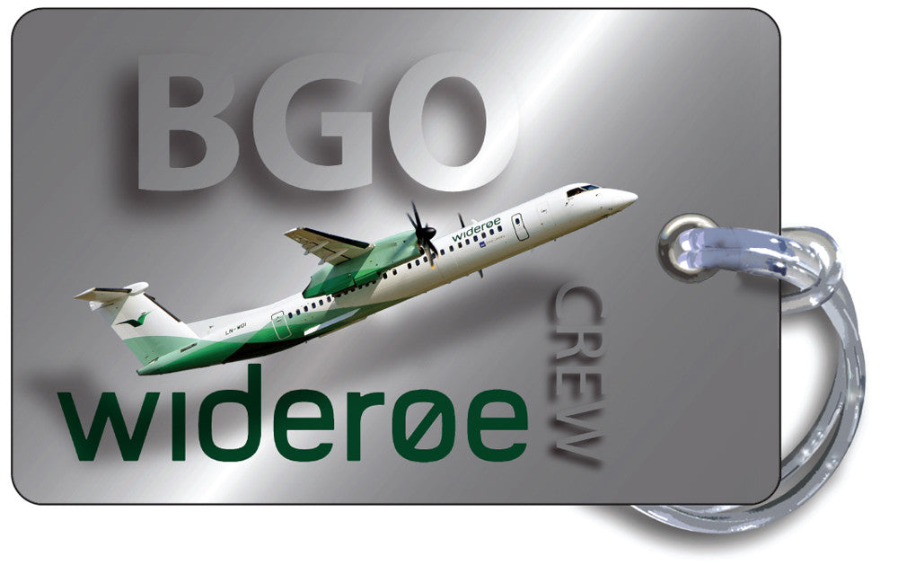 Wideroe Dash 8 Picture Steel Effect