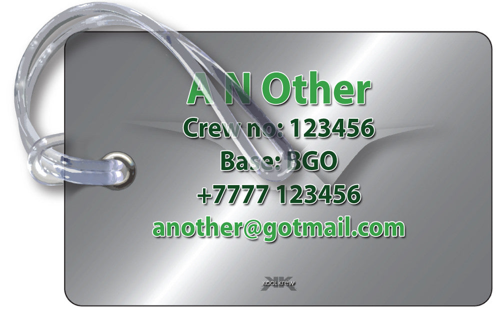 Wideroe Dash 8 Picture Steel Effect