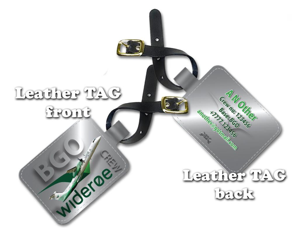 Wideroe Dash 8 Picture Steel Effect